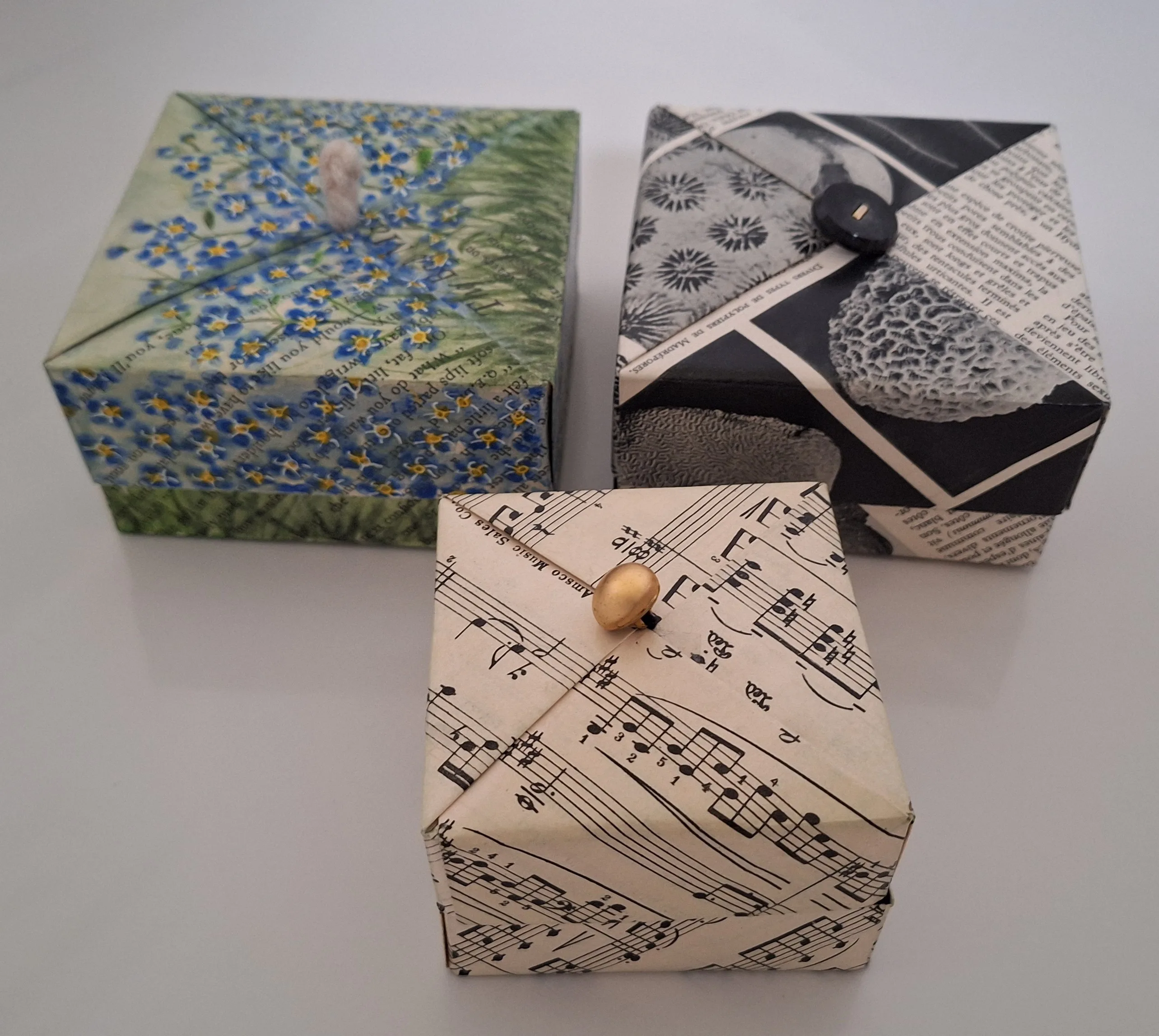 Origami cadeaudoosjes maken